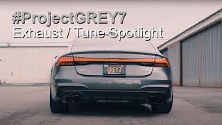 Audizine's #ProjectGREY7, Exhaust/Tune Spotlight