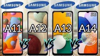 Samsung Galaxy A14 5G Vs Galaxy A13 5G Vs Galaxy A12 Vs Galaxy A11| Full Comparison (2023)