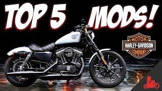 TOP 5 Harley-Davidson Sportster Modifications!