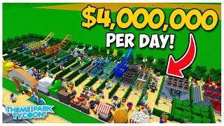 I Made The BEST Money Farm in Theme Park Tycoon 2! 