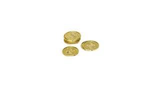 Novelty Amscan Plastic Gold Coins Value Pack - 400 Ct.