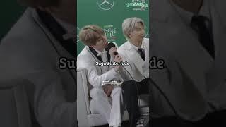 Suga being Savage king in interview .