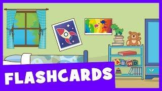 Learn Rooms of the House | Talking Flashcards