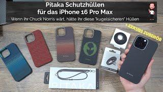 iPhone 16 Pro Max | Pitaka Schutzhüllen und Zubehör für die iPhone 16 Serie | eine kleine Auswahl