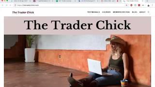 Real Life Interview with Marina Villatoro  The Trader Chick