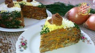 Печеночный торт, вы такой еще не ели! Самый вкусный рецепт.