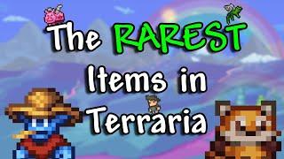 The RAREST items in Terraria (1.4.4)