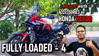 Honda NX500 Accessories ! Must-Have Upgrades! (PART 4) ️