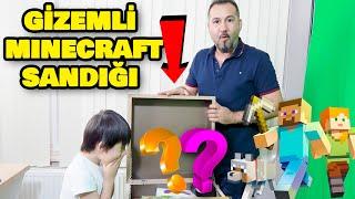 GİZEMLİ MINECRAFT SANDIĞI AÇTIK! İÇİNDEN ÖYLE BİR ŞEY ÇIKTI Kİ?! | MINECRAFT RTX