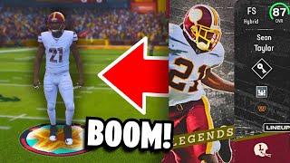 SEAN TAYLOR LAYS THE BOOM! | WASHINGTON COMMANDERS THEME TEAM! | MADDEN 25 ULTIMATE TEAM