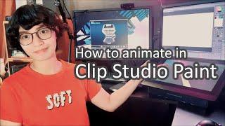 How to Animate in Clip Studio Paint in a Pro Anime Studio