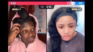 Britany goffe x kizzydon was live and kizzy did this #tiktok #viral #viralvideo #laugh