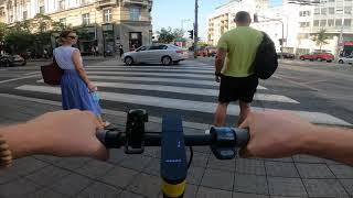 Xiaomi 1S  Electric Scooter- Long Range City Ride | 10KM | 4K | Belgrade Serbia