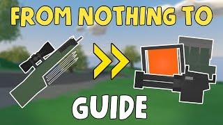 RAGS TO RICHES.. GUIDE | Tips & Tricks to get GEARED! 1/2 | Unturned
