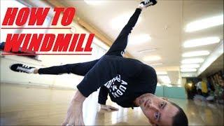 обучалка гелик(how to windmill) b-boy Fe_DoSk1n (ENG Sub)