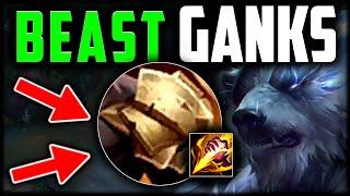 VOLIBEAR JUNGLE UNSTOPPABLE GANKS (Best Gank Build/Runes) How to Play Volibear Jungle & Carry S14