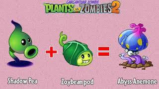 PvZ 2 Discovery - Every Old Plants Evolution & Fusion = New Plant?