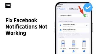 How To Fix Facebook Notifications Not Working On Android