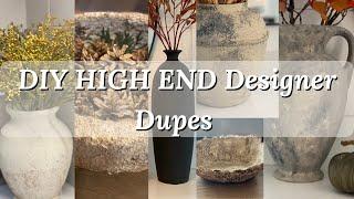 10 DIY Home Decor Ideas | High End Home Decor Dupes | Easy & Affordable DIY Ideas