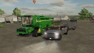 PGR Sliwno RAM 3500 John Deere Fendt Claas  Farming Simulator 22 LIVE