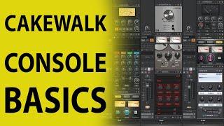 How To Use Cakewalk by Bandlab -  Console and ProChannel Basics