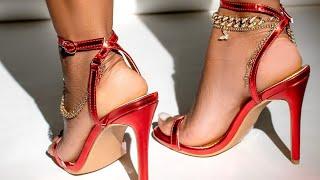 The MOST Beautiful popular stiletto high heels sandals for women's #stiletto #trending#25