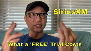 About the Sirius XM Radio Trial | Beware!