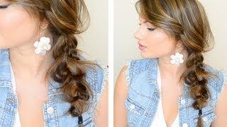 The Messy Side Braid