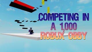 COMPETING (and winning) GRAYPHINY'S ROBUX OBBY CHALLENGE