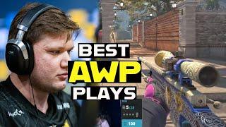 THE BEST CS2 PRO AWP PLAYS SO FAR! (CRAZY FLICKS, PLAYS, CLUTCHES!)