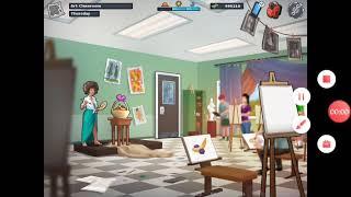 where to click it the art class in summertime saga