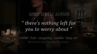 a calm evening with your keeper  ASMR · F4A · caregiving · cuddles · sleep aid