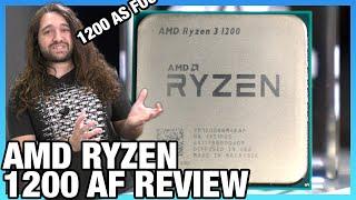 New AMD Ryzen 3 1200 AF $75 CPU Review & Benchmarks: Overclocking, Gaming, & More