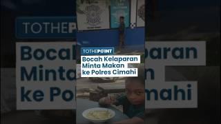 Kisah Pilu Bocah Kelaparan Minta Makan ke Polres Cimahi, Kondisi Badan Lemas Cuma Minta Makan Mie