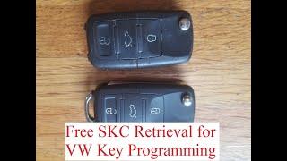 Free SKC Pin Retrieval for VW Immobilizer Key Programming using kw1281test and Ross Tech VCDS cable