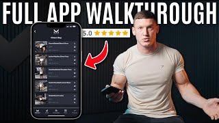 I made the WORLD'S BEST fitness app | Full Morsia App Walkthrough