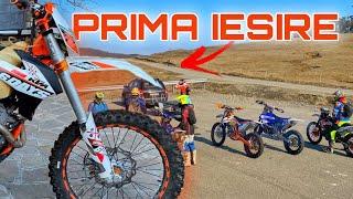 Prima iesire din 2022 cu o noua motocicleta - KTM EXC-F 250 Six Days || #endurovlog 112