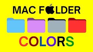 Change Folder Color on Mac