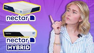 Nectar vs Nectar Hybrid Mattress - Which Nectar Mattress Should You Get??