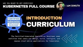 1.1. Kubernetes Course Curriculum