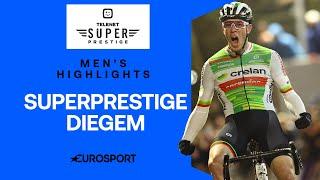 EPIC BATTLE UNDER THE LIGHTS  | 2024 Superprestige Diegem Men's Highlights