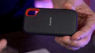 Shockingly Fast SanDisk Extreme Portable SSD real life test