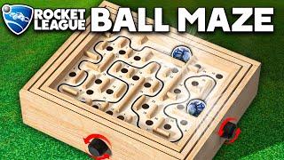 What if Rocket League was a BALL MAZE instead...?