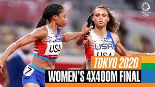 ‍️ Women's 4x400m Final | Tokyo Replays