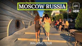  Peeping at Russians and Moscow Streets, Walk City Center 4K HDR, Streets, Girls & Walk Vibes