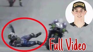 Viral Video • dean berta viñales crash | vinales accident in spanish GP rip | dean berta viñales ...