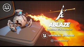 Ablaze, realtime VFX in UE5, Release video