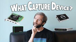 What Capture Device will be best for you? PCIe capture, USB3 Capture, Thunderbolt, NDI converters.