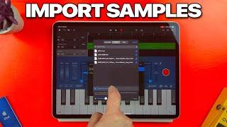 How to Import and Play Samples in GarageBand for iOS