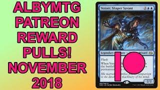 MTG Patreon Reward Pulls for November 2018 (AlbyMTG)